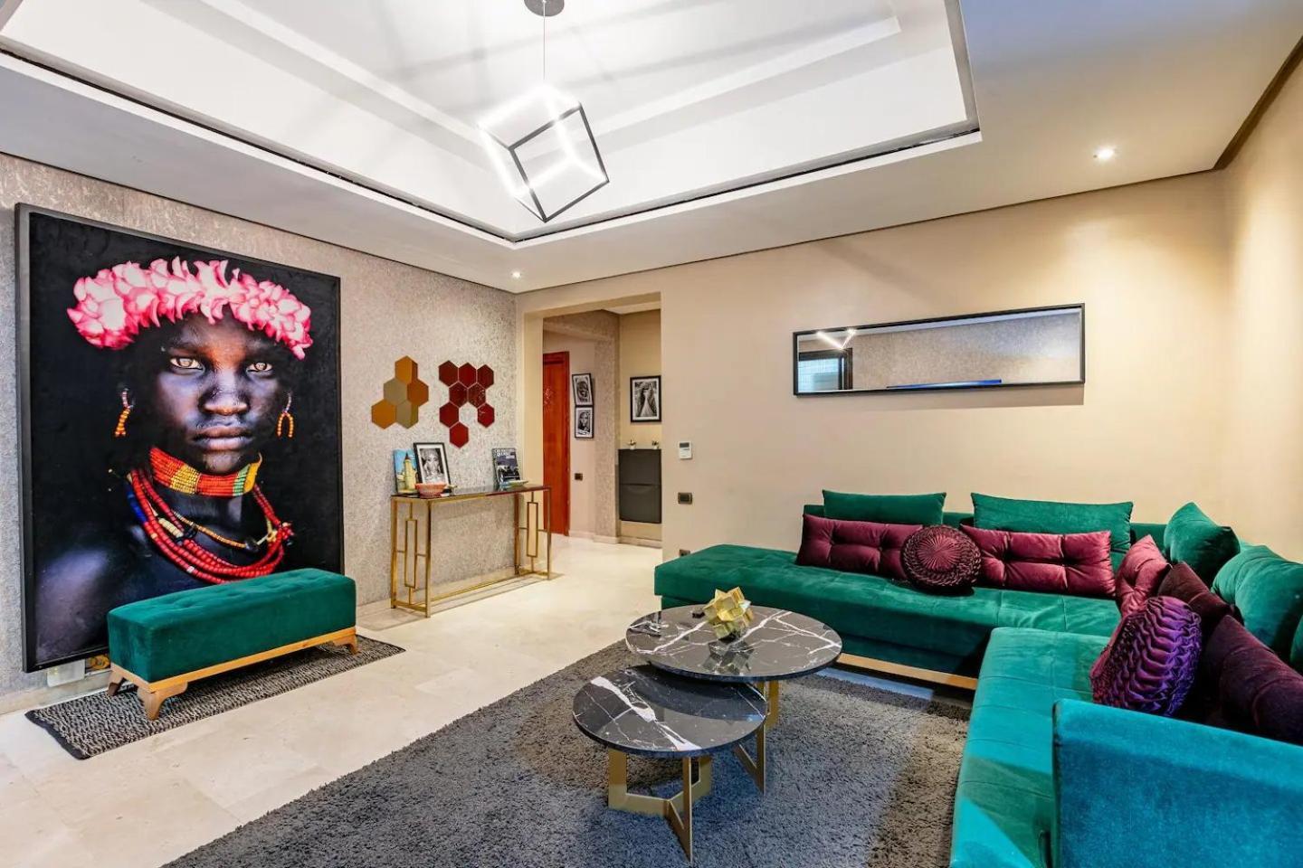 Exclusive Luxury Apartement In Central Gueliz Marrakesh Extérieur photo